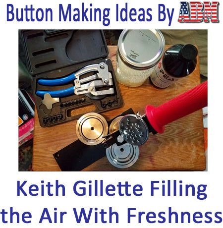 Button Making Ideas - Air Fresheners and Diffuser Pendants