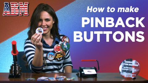 How To Make a Pinback Button - Video Tutorial