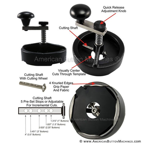 Circle Cutter - American Button Machines