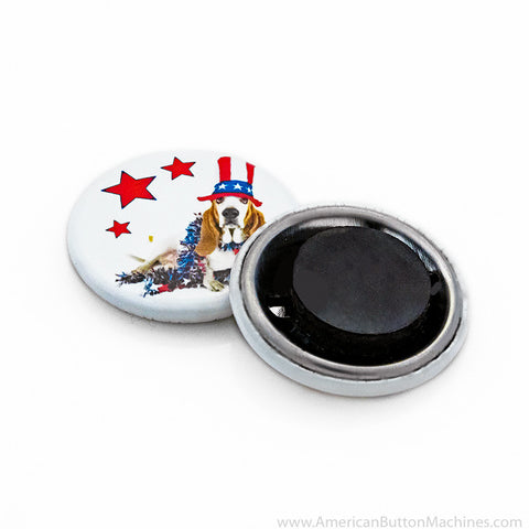 1.25" Self-Adhesive Magnet Set - American Button Machines