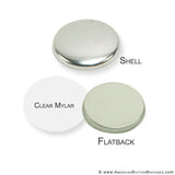 1.25" Metal Flatback Button Set - American Button Machines