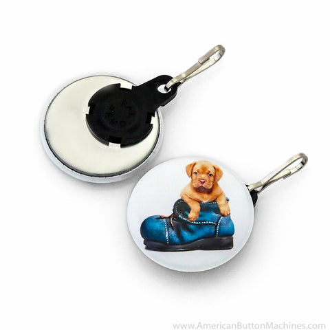 1.5" Versa-Back Zipper Pull Set - American Button Machines