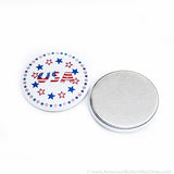 1.75" Metal Flat Back Button Set - American Button Machines