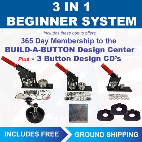 popular button machine sizes in one button maker kit