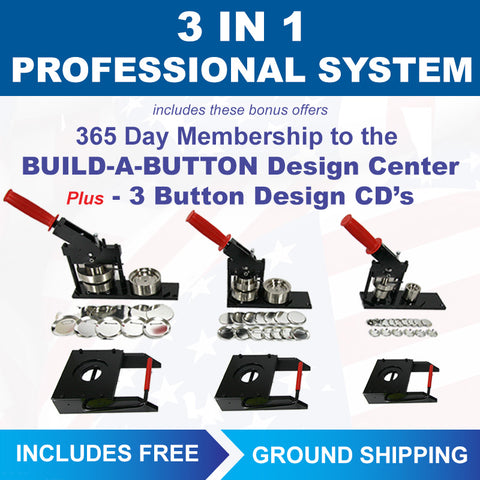 3-in-1 best button machine sizes in one button maker kit