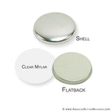 1.75" Metal Flat Back Button Set - American Button Machines