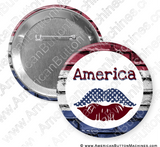 American Kiss - Digital Download for Buttons