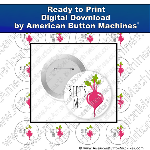 Digital Download, for buttons, digital download for buttons, , Beets