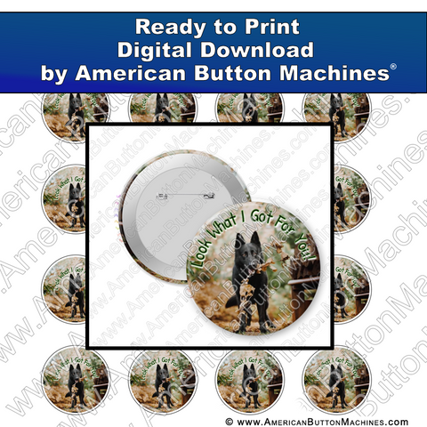 Digital Download, for buttons, digital download for buttons, Dog, Puppy, treat