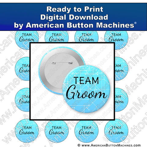 Digital Download, For Buttons, Digital Download for Buttons, groom, wedding, bachelor party, bachelor