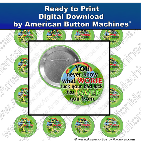 Digital Download, for buttons, digital download for buttons, st patrick, st. pat's, saint patrick, clover, green, luck