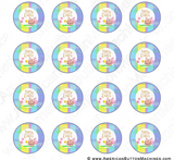 Happy Easter - Digital Download for Buttons