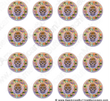 Sugar Skull - Digital Download for Buttons