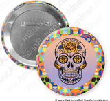Sugar Skull - Digital Download for Buttons