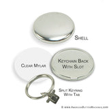 1.5" Split Key Ring Set - American Button Machines