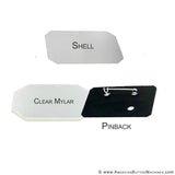 Rectangle 2"x3" Paper Button Making Machine - American Button Machines