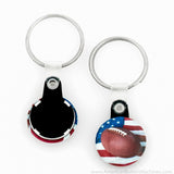 1" Versa-Back Split Keyring Set - American Button Machines