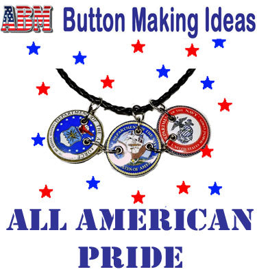 ABM Button Making Ideas - All American Pride