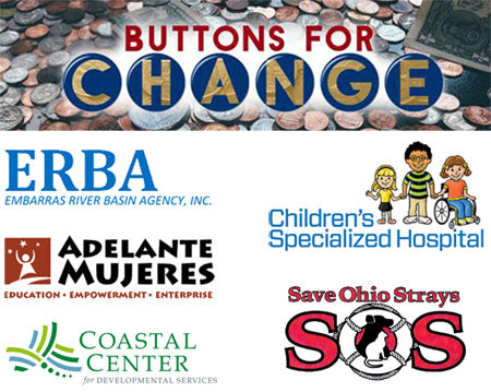 Button Making Kit Giveaway from Buttons for Change, ABM & You