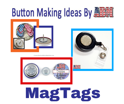 Button Making Ideas From ABM - What Can I Use a Neo Magnet For?
