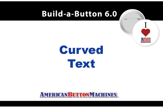 How To Add Curved Text To a Button Design