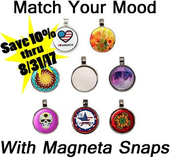 Lower Prices PLUS 10% Off on NEW Magneta Snap Pendant Kits!