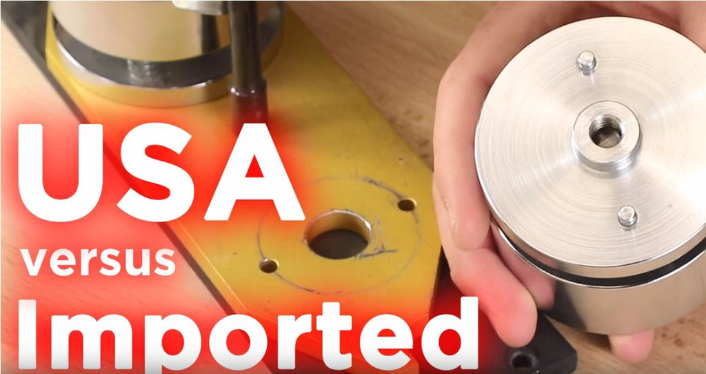 USA vs. Imported Button Makers - Why Made In the USA Matters