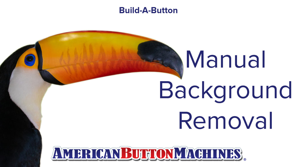 Manual Eraser Tool  - Build-a-Button Button Maker Software