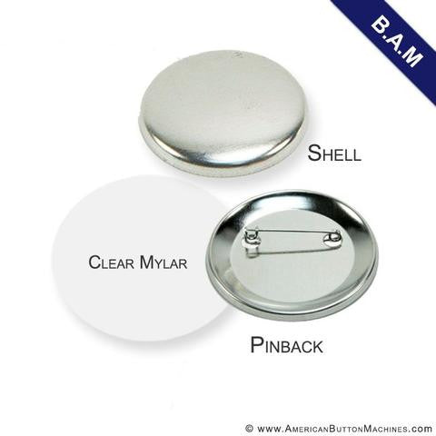 2.25&quot; B.A.M. Button Supplies