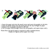 2"x3" Rectangle Magnet Making Kit - Paper - American Button Machines