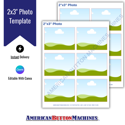 2x3" Photo Template