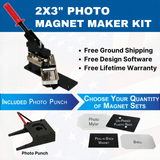 2x3" Photo Magnet Maker Kit - American Button Machines
