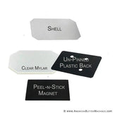 2"x3" Rectangle Magnet Making Kit - Paper - New - American Button Machines