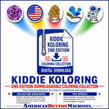 Kiddie Koloring - 2nd Edition - American Button Machines