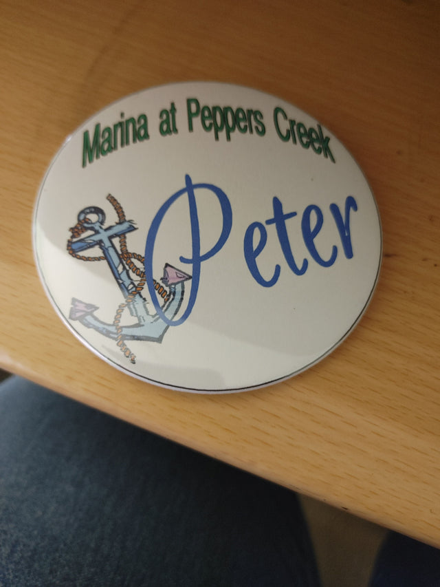 Community Name Tags - customer photo