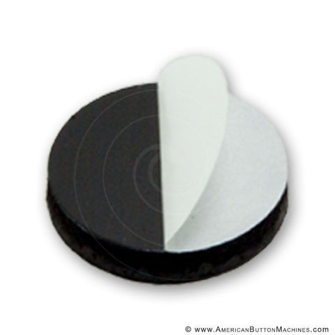 1 Inch Round Rubber Peel & Stick Magnets ONLY - NOT for 1 Buttons - 250 -  Button Boy