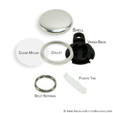 1" Versa-Back Deluxe Sample Pack - American Button Machines