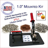 1" Mounted Button Making System - American Button Machines
