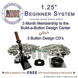 1.25" Button Maker Kit - American Button Machines