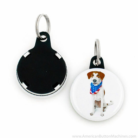 1.25" Versa-Back Mini Split Keyring Set - American Button Machines