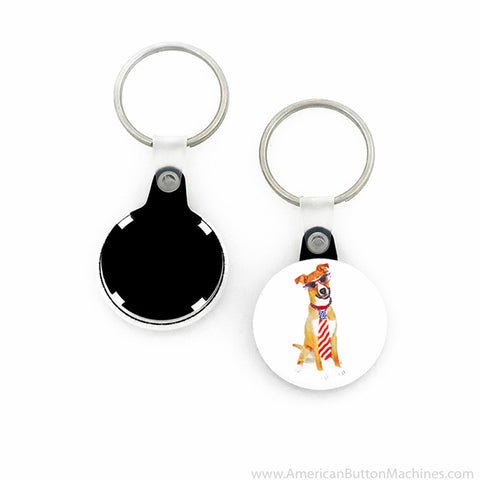 1.5 Versa-Back Snap Hook Keychain Set 1000 Sets by American Button Machines