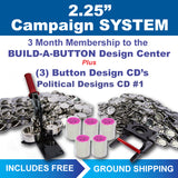 2.25" campaign button maker kit