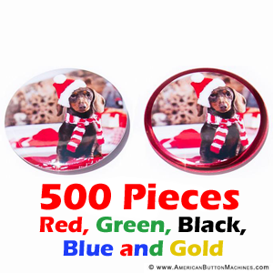 2.25" Accent Rings - Five Color Pack - 500pcs - American Button Machines