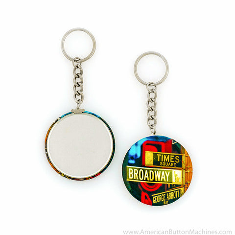 2.25'' Chain Key Ring - American Button Machines