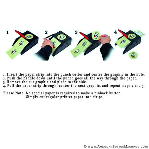 Punch Circle Cutter for the Model 250 MX 2 1/2” – Buttonsonline