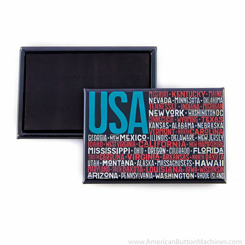 2"x3" Magnet Sets - Paper - American Button Machines