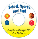 2.25" Professional School Series Button Maker Kit - American Button Machines