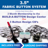 3.5 inch fabric covered button maker kit