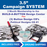 3.5 inch campaign button maker kit