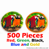 3'' Accent Rings - Five Color Pack - 500pcs - American Button Machines